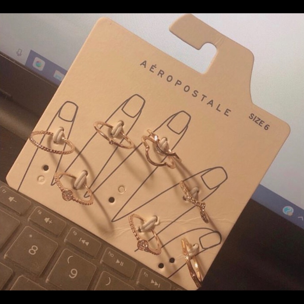 Aeropostale Rings Pack